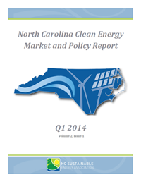 North Carolina Clean Energy Market and Policy Report Q1 2014